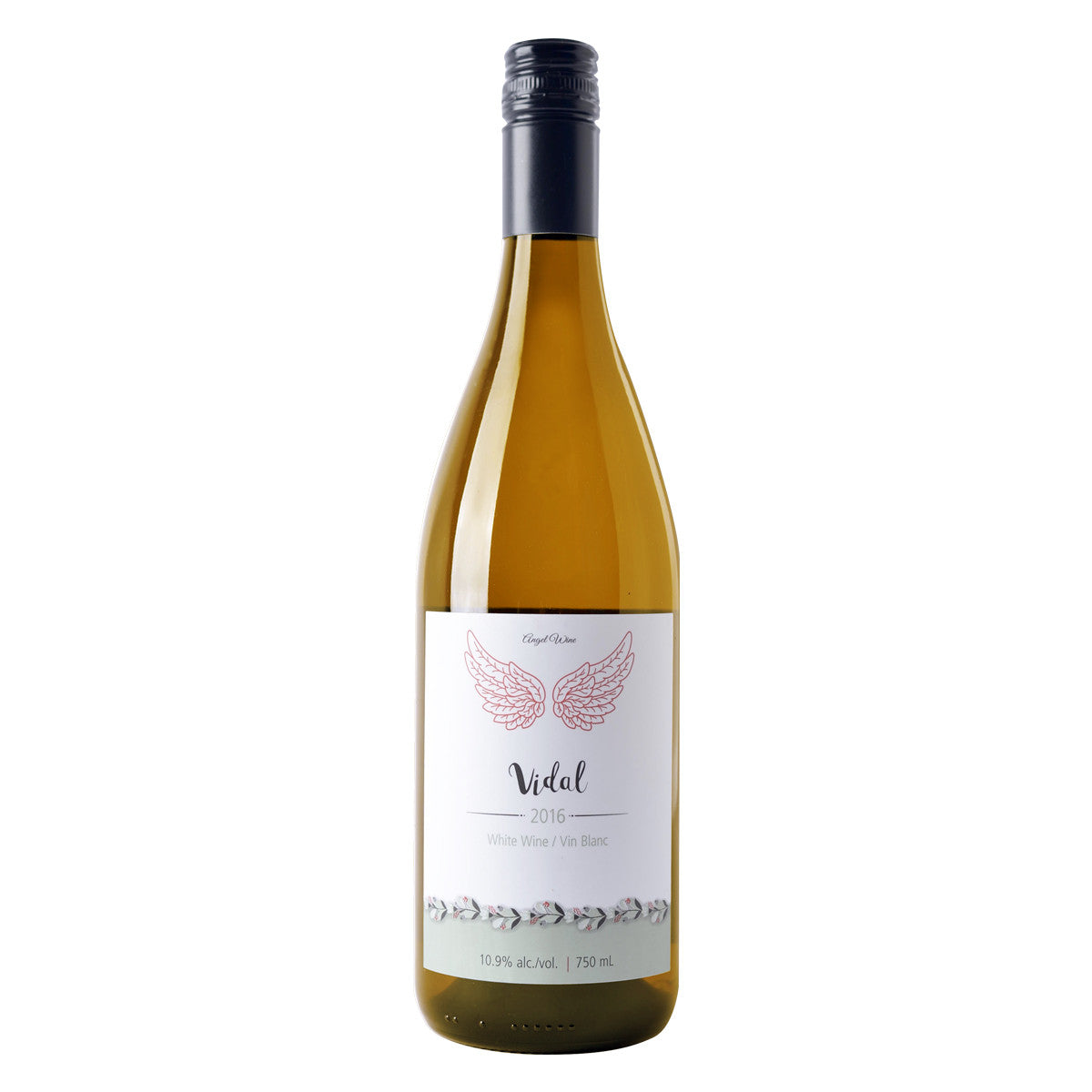 Vidal With ﬂavours of citrus, pineapple, and peach, this white wine is a perfect ﬁnish to any meal. Enjoy on its own, with fresh fruit, sorbets, and mild cheeses.